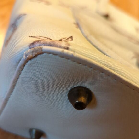 Wrendale Designs By Hannah Dale Hate Brained Tote Bag Bunny Rabbit Purse - Picture 7 of 16